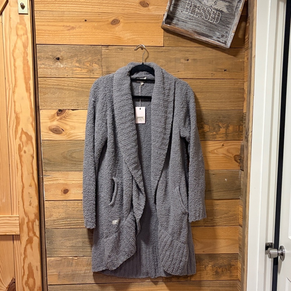 Simply Southern Gray Cozy Blazer